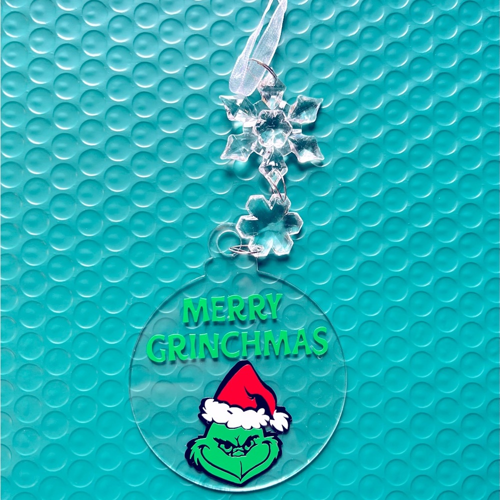 “Merry Grinchmas” Holiday Ornament